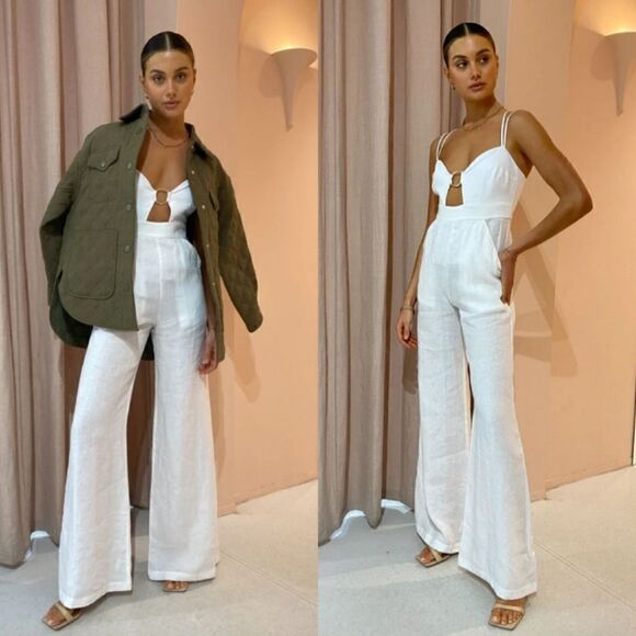 Anthropologie Rumer Byron Jumpsuit Size S - Picture 1 of 9